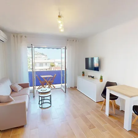 Apartman 55e - Superbe Climatise Entierement Renove Au 5eme Et Dernier Etage Sur Le Bord De De Menton