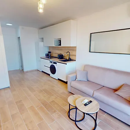 55e - Superbe Climatise Entierement Renove Au 5eme Et Dernier Etage Sur Le Bord De De 芒通